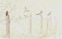 A painting from ‘The Long, Wild Shore’