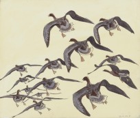 A painting from the book